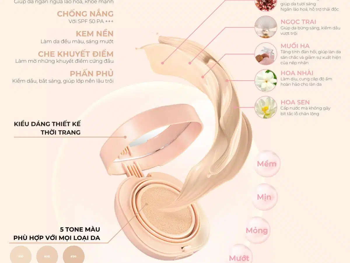 Đọc thông tin sản phẩm trước khi chọn nền cho da dầu