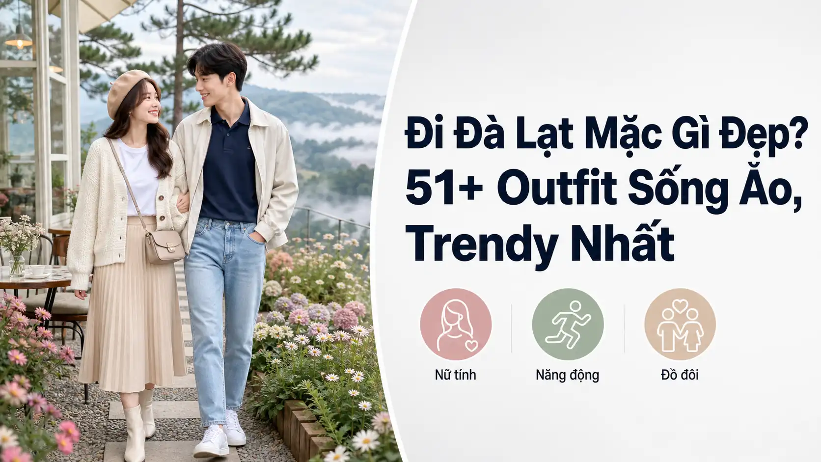 Đi Đà Lạt Mặc Gì Đẹp? 51+ Outfit Sống Ảo Trendy Nhất