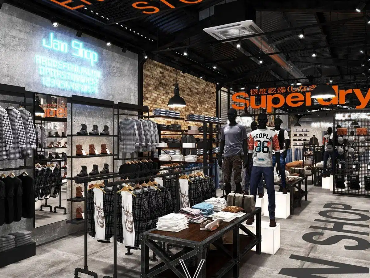 Địa chỉ mua áo sơ mi hoa nam Jan Shop Không gian trưng bày áo sơ mi nam tại cửa hàng Jan Shop