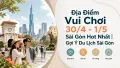 Top Địa Điểm Vui Chơi Lễ 30/4 Tại Sài Gòn Hot Nhất