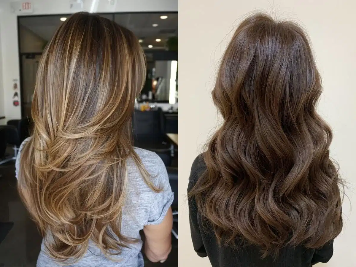 Độ chuyển màu mượt mà đặc trưng của Balayage Hiệu ứng chuyển màu êm ái không lộ ranh giới của Balayage