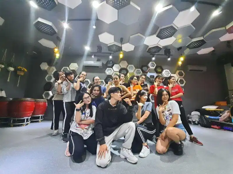 Không gian tập luyện hiện đại tại DK Studio Quận 7