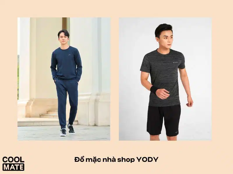 Đồ nam YODY Áo thun nam mặc nhà YODY