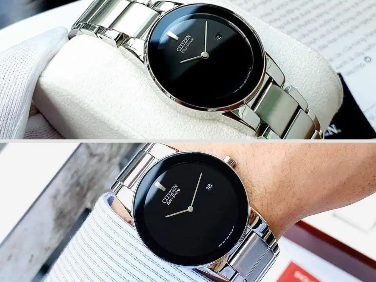 Đồng hồ Citizen Eco-Drive dây kim loại Đồng hồ Citizen Eco-Drive dây kim loại