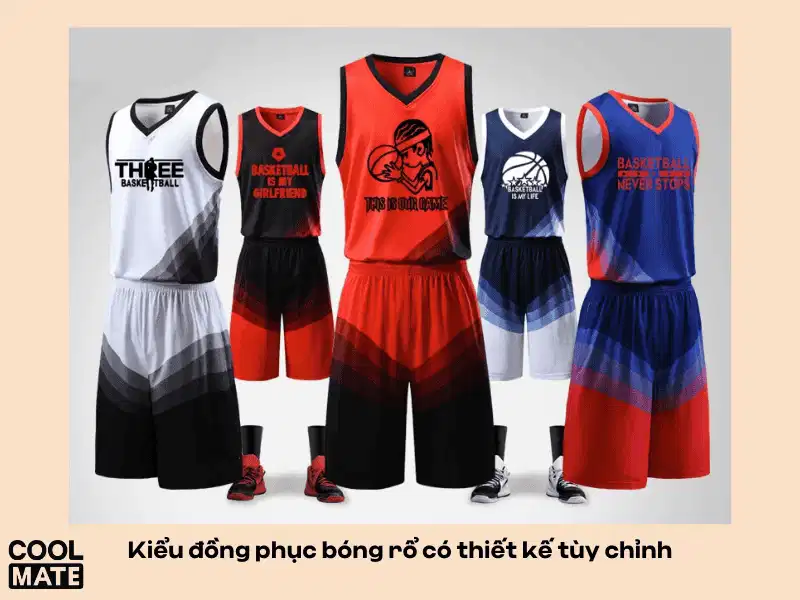 Đồng phục bóng rổ thiết kế tùy chỉnh