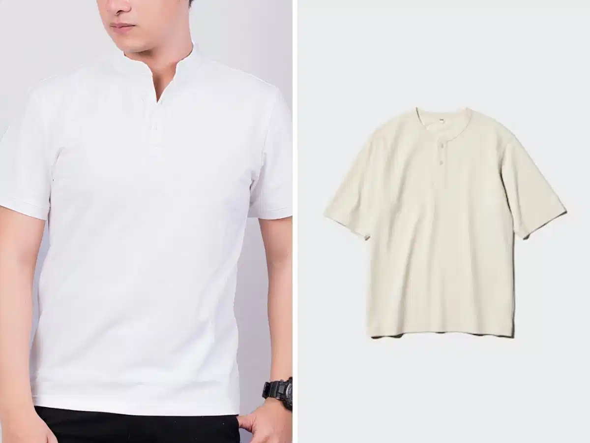 Chọn phom dáng áo cổ trụ chuẩn Chú trọng phom dáng và đường may vai khi chọn mua áo cổ trụ