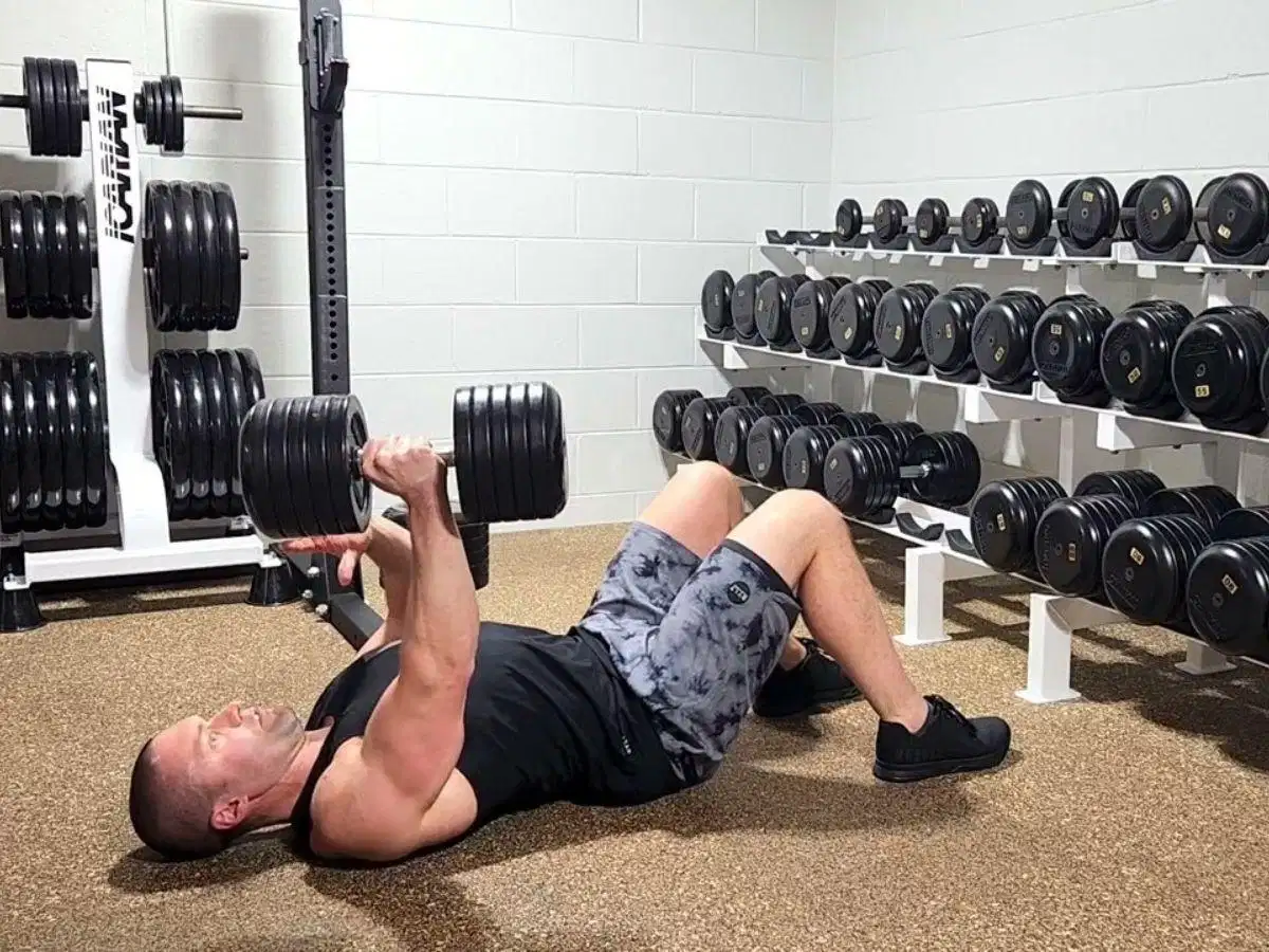 Dumbbell Floor Press Dumbbell Floor Press