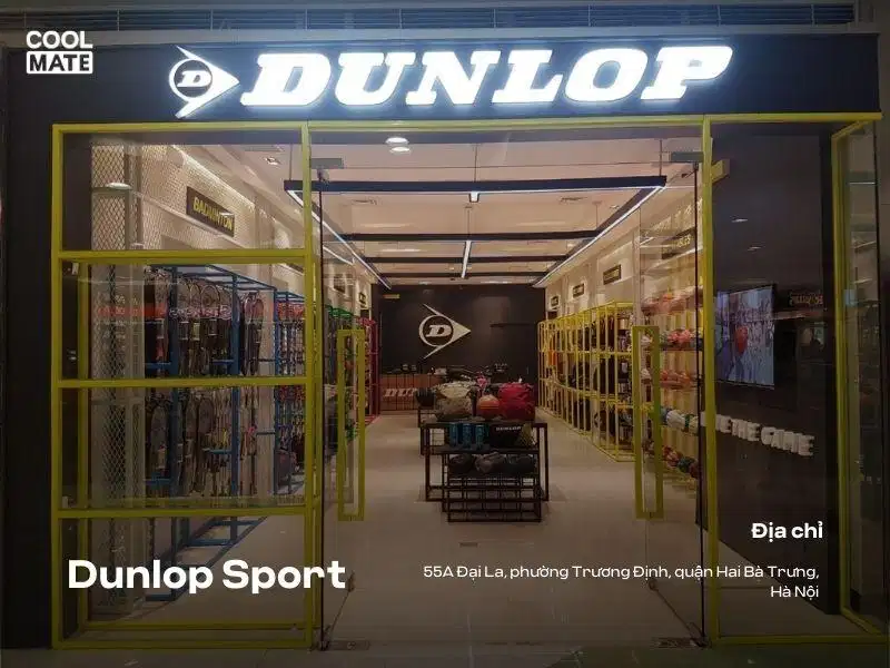 Gian hàng thời trang thể thao Dunlop Sport
