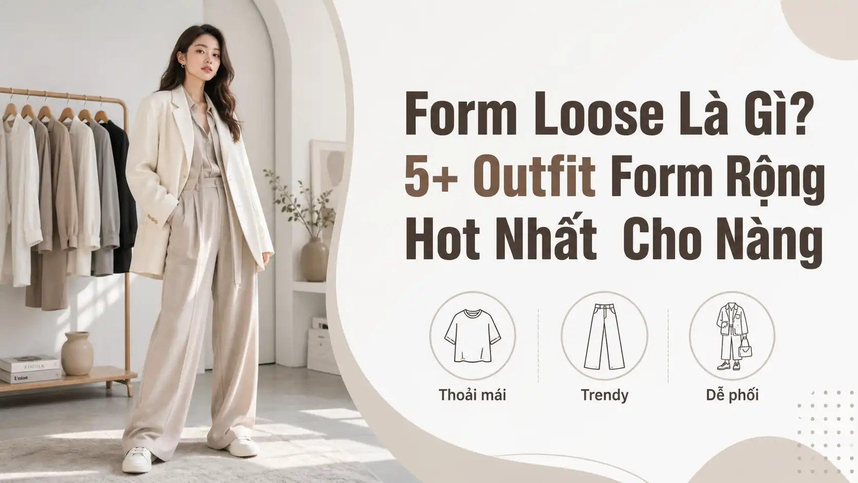 Form Loose Là Gì? Gợi Ý Outfit Form Rộng Đẹp Cho Nàng