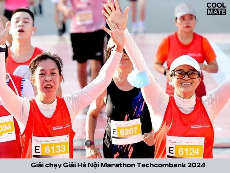 Giải chạy Hà Nội Marathon Techcombank Không khí xuất phát tại giải Hà Nội Marathon Techcombank