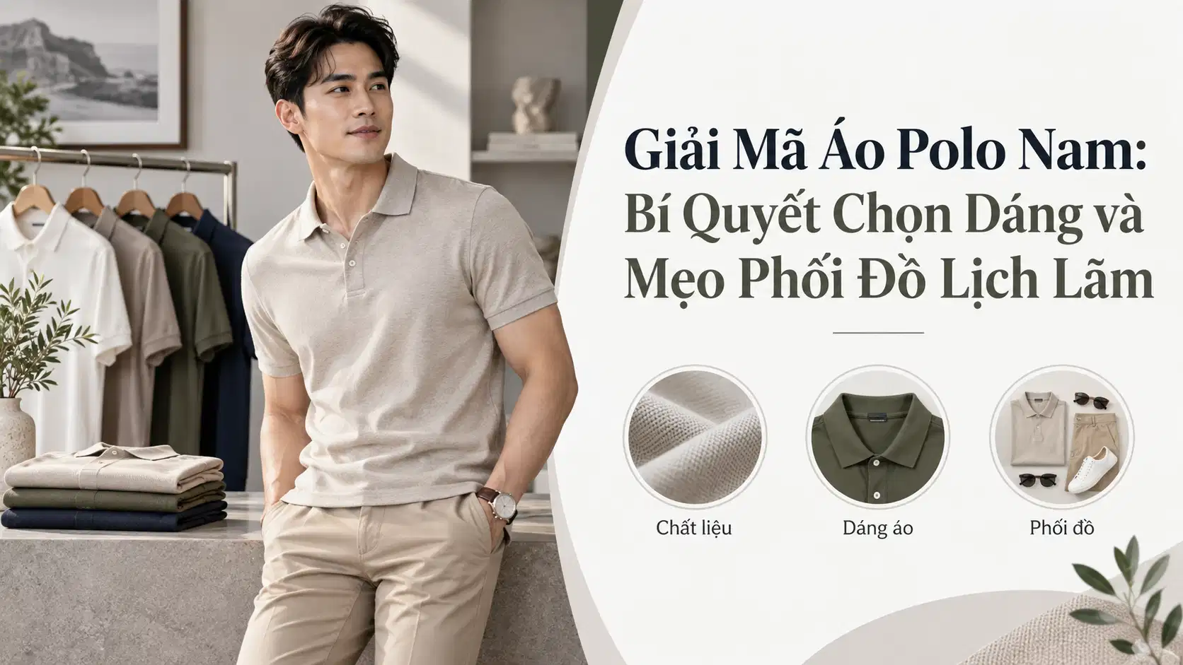 Giải Mã Áo Polo Nam: Bí Quyết Chọn Dáng và Mẹo Phối Đồ Lịch Lãm