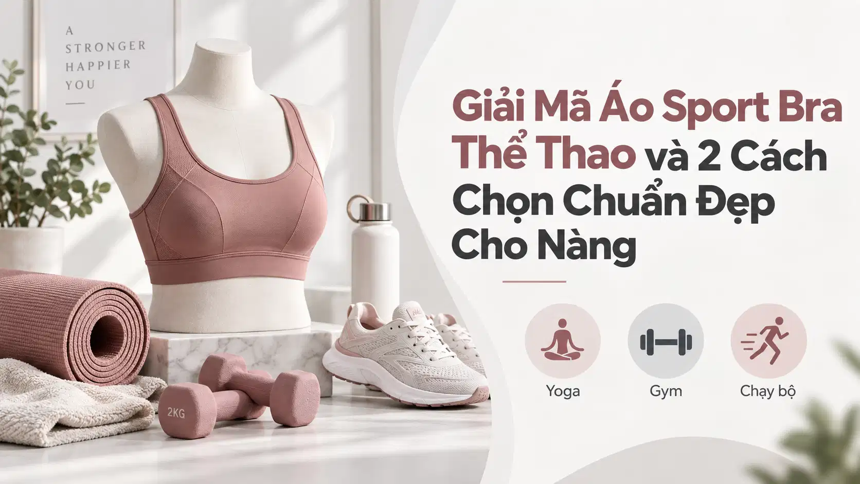 Giải Mã Áo Sport Bra Thể Thao và 2 Cách Chọn Chuẩn Đẹp Cho Nàng