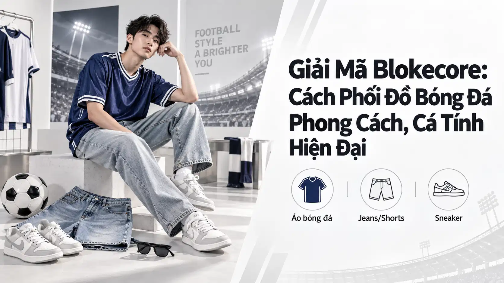 Blokecore Là Gì? Cách Phối Đồ Bóng Đá Cá Tính, Hiện Đại