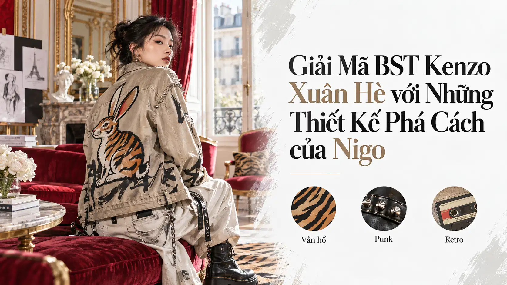 Giải Mã BST Kenzo Xuân Hè với Những Thiết Kế Phá Cách của Nigo
