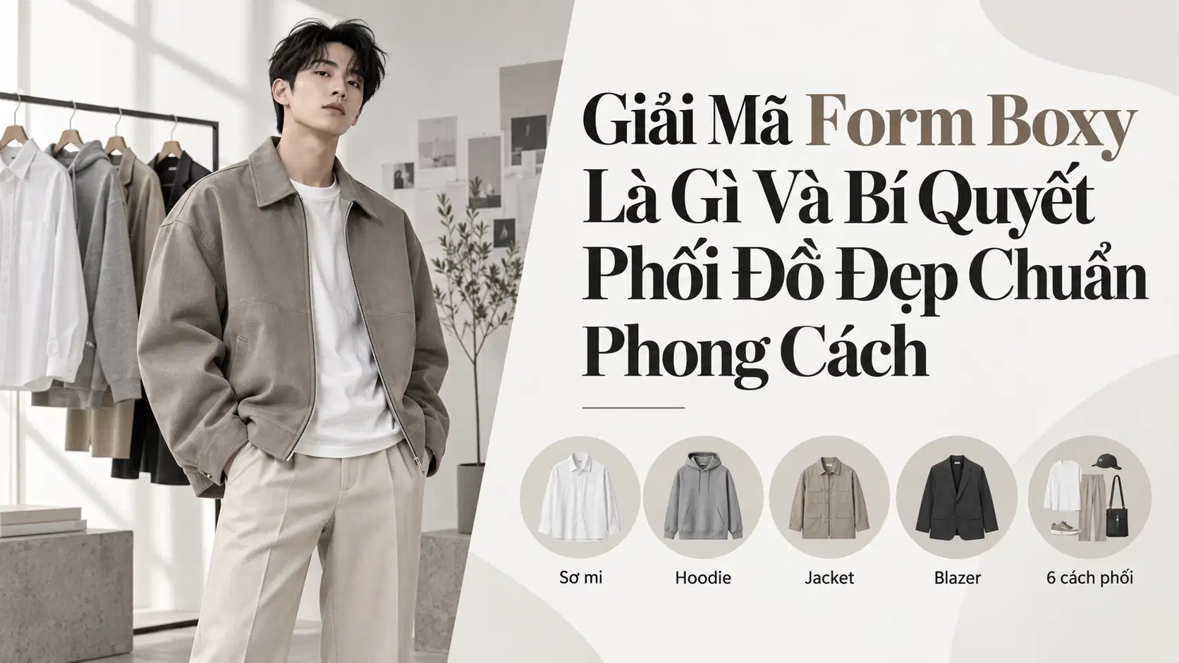 Giải Mã Form Boxy Là Gì Và Bí Quyết Phối Đồ Đẹp Chuẩn Phong Cách