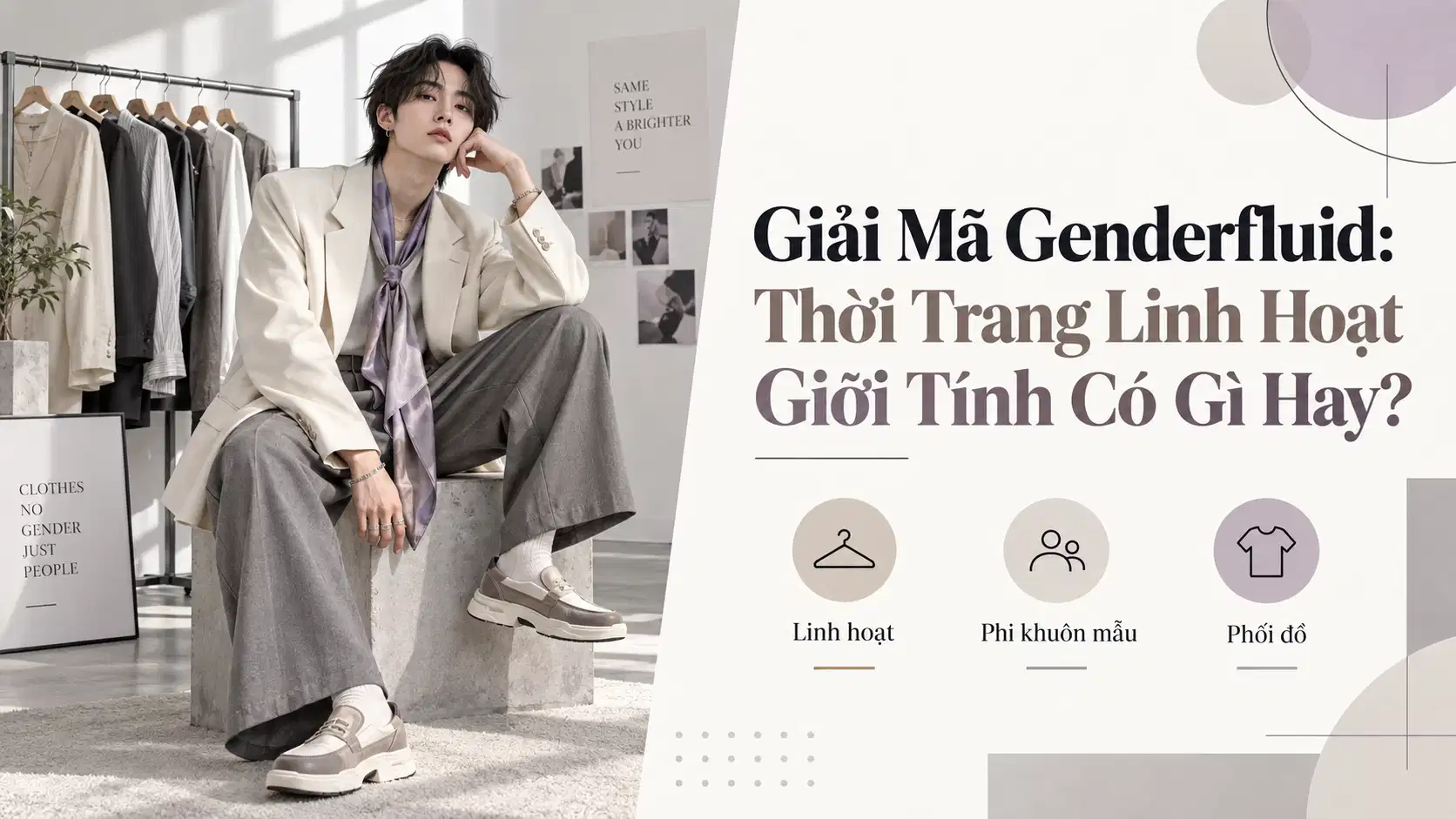 Genderfluid Là Gì? Thời Trang Linh Hoạt Giới Tính Có Gì Hay?