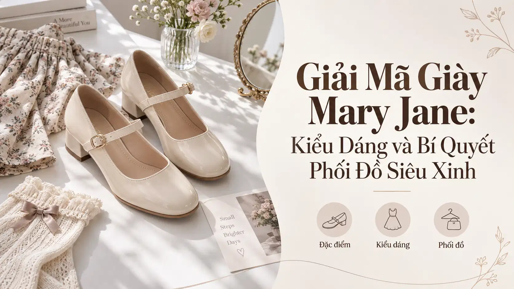 Giải Mã Giày Mary Jane: Kiểu Dáng và Bí Quyết Phối Đồ Siêu Xinh