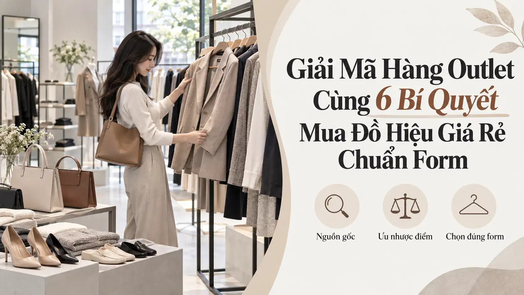 Giải Mã Hàng Outlet Cùng 6 Bí Quyết Mua Đồ Hiệu Giá Rẻ Chuẩn Form