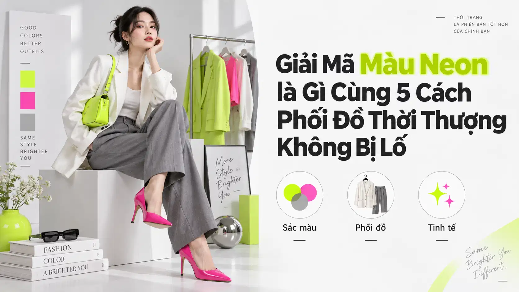 Giải Mã Màu Neon là Gì Cùng 5 Cách Phối Đồ Thời Thượng Không Bị Lố