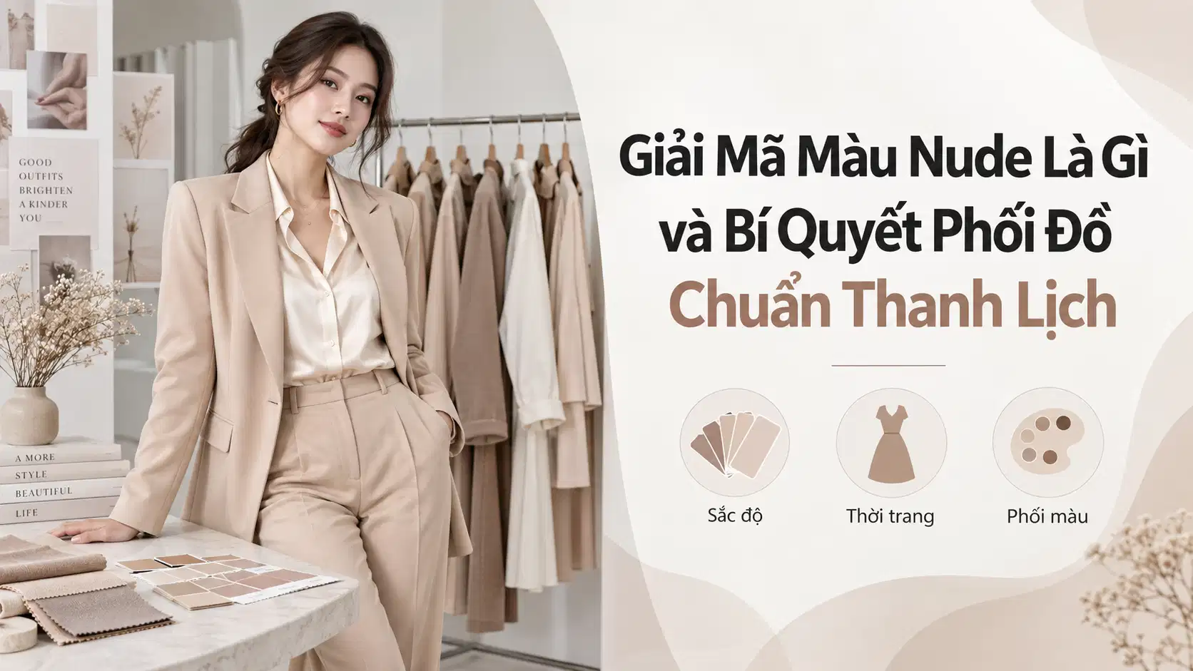 Giải Mã Màu Nude Là Gì và Bí Quyết Phối Đồ Chuẩn Thanh Lịch