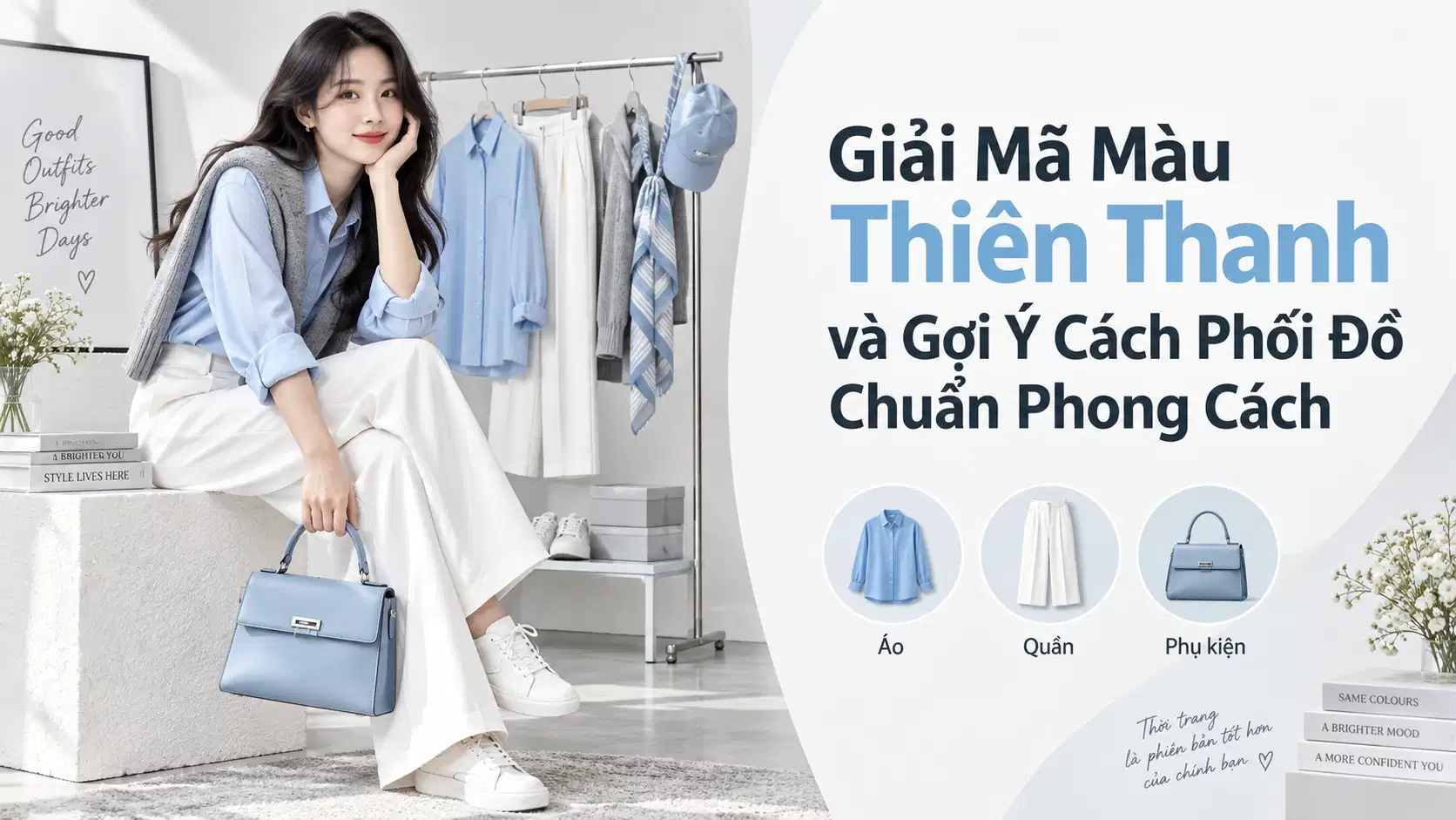 Màu Thiên Thanh Là Gì? 12 Cách Phối Đồ Hài Hòa, Trẻ Trung