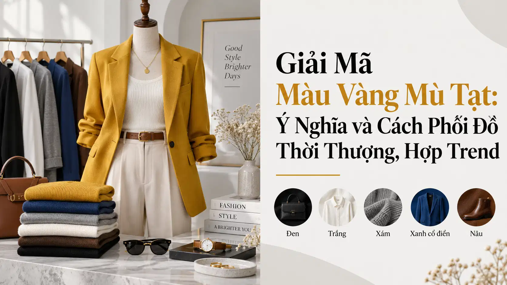 Màu Vàng Mù Tạt Là Gì? Ý Nghĩa Và Cách Phối Đồ Thời Thượng