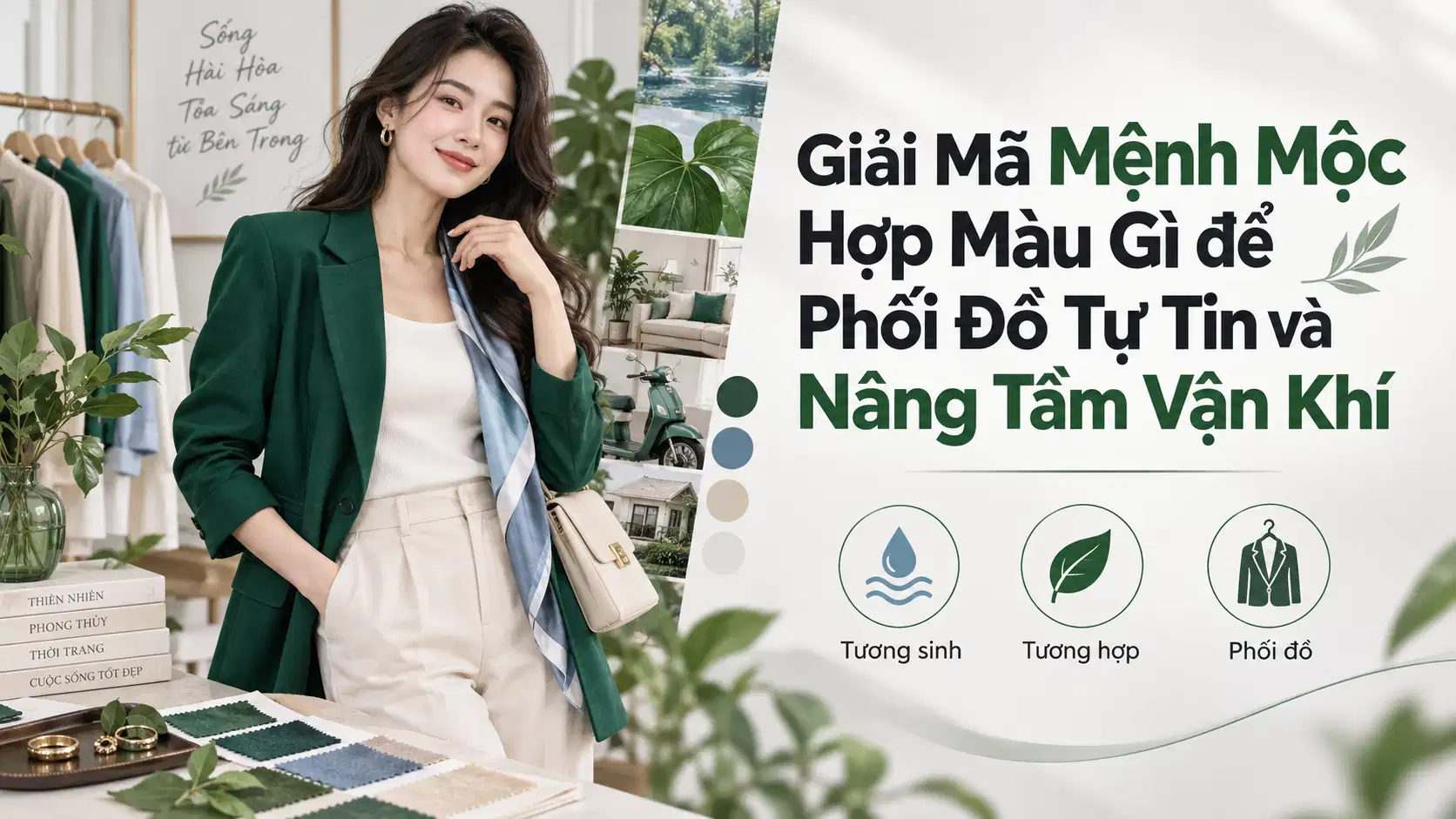 Mệnh Mộc Hợp Màu Gì? Cách Phối Đồ Và Nâng Tầm Vận Khí