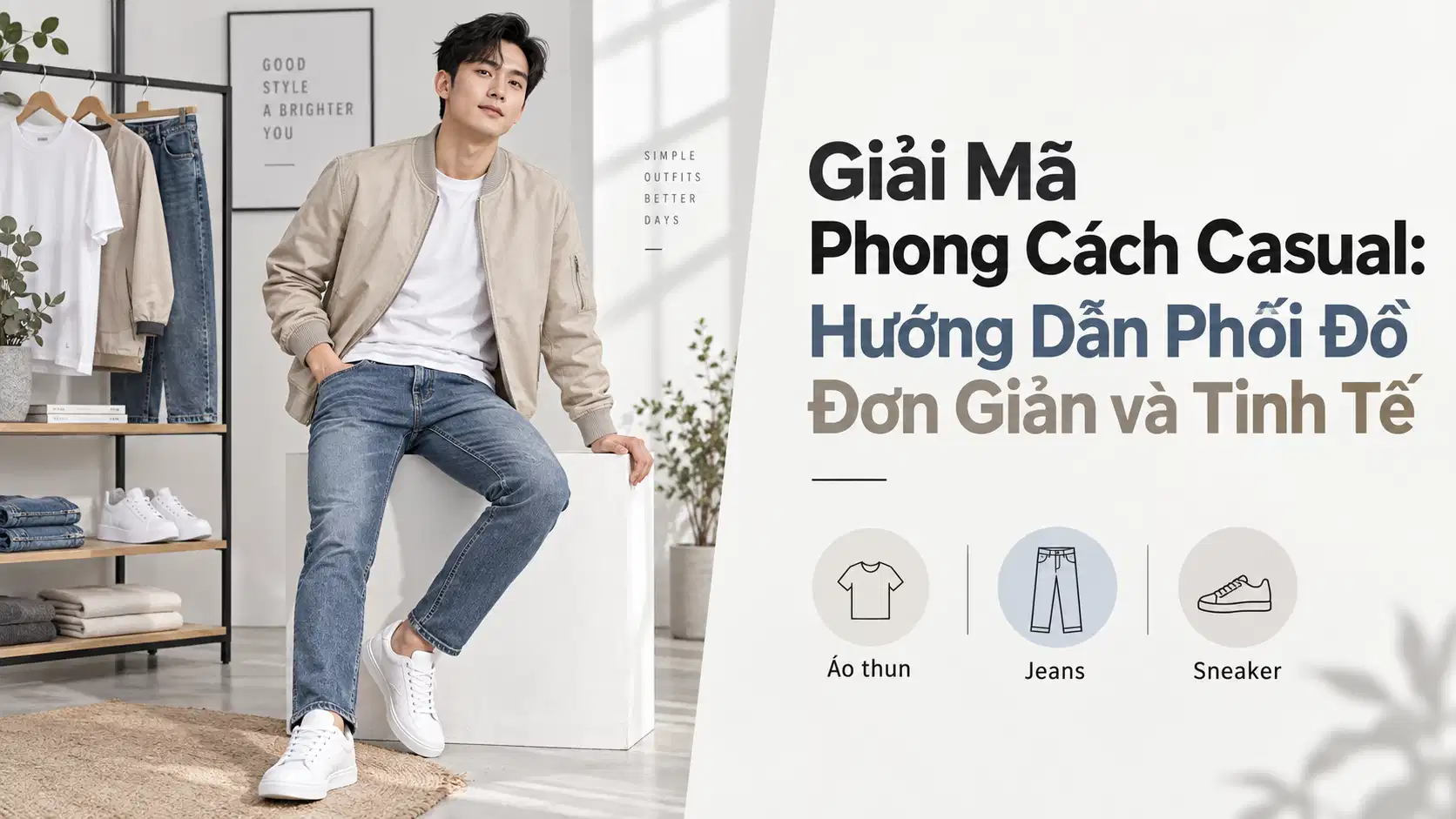 Phong Cách Casual Là Gì? Cách Phối Đồ Đơn Giản, Tinh Tế