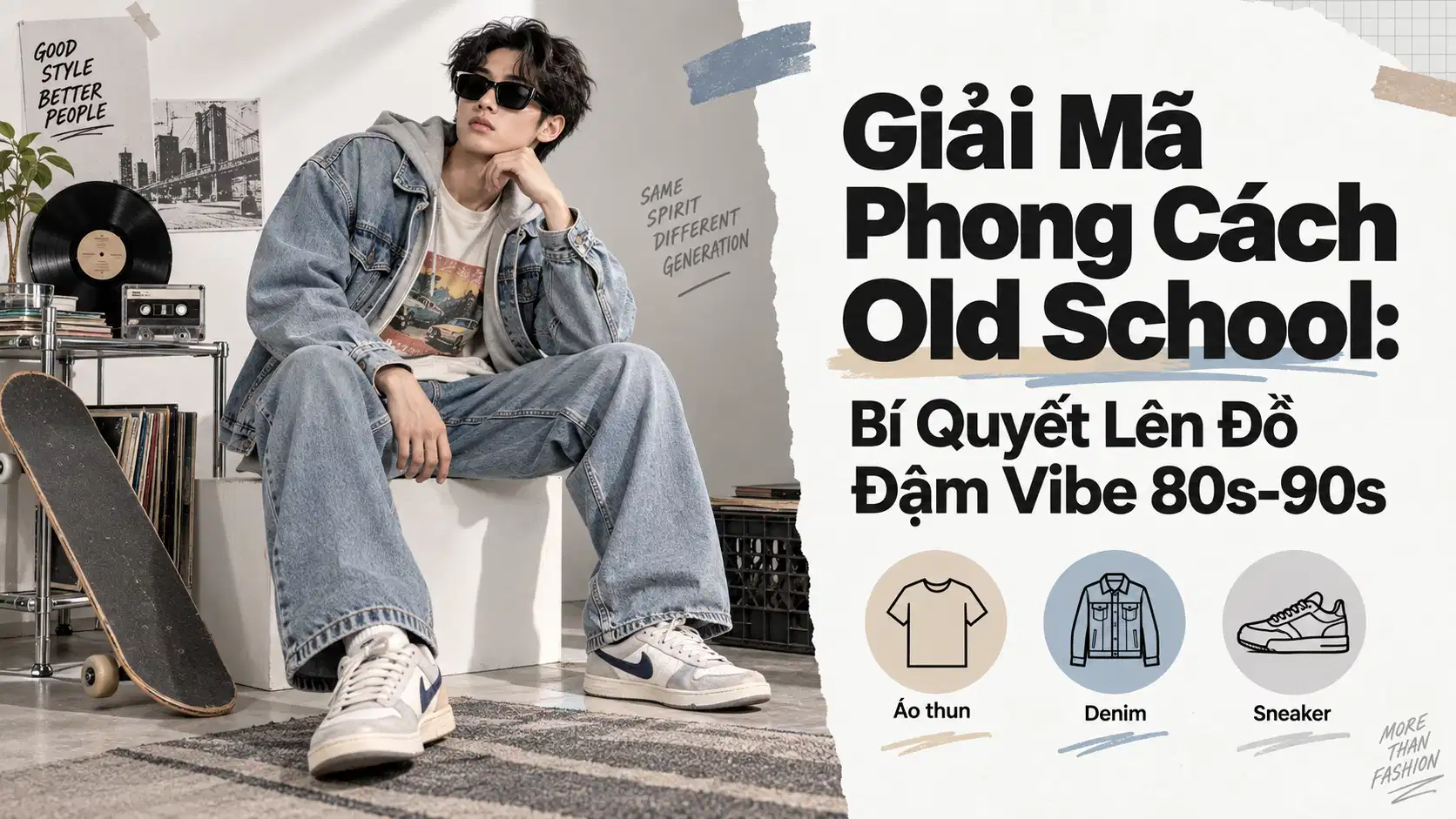 Phong Cách Old School Là Gì? Cách Phối Đồ 80s-90s