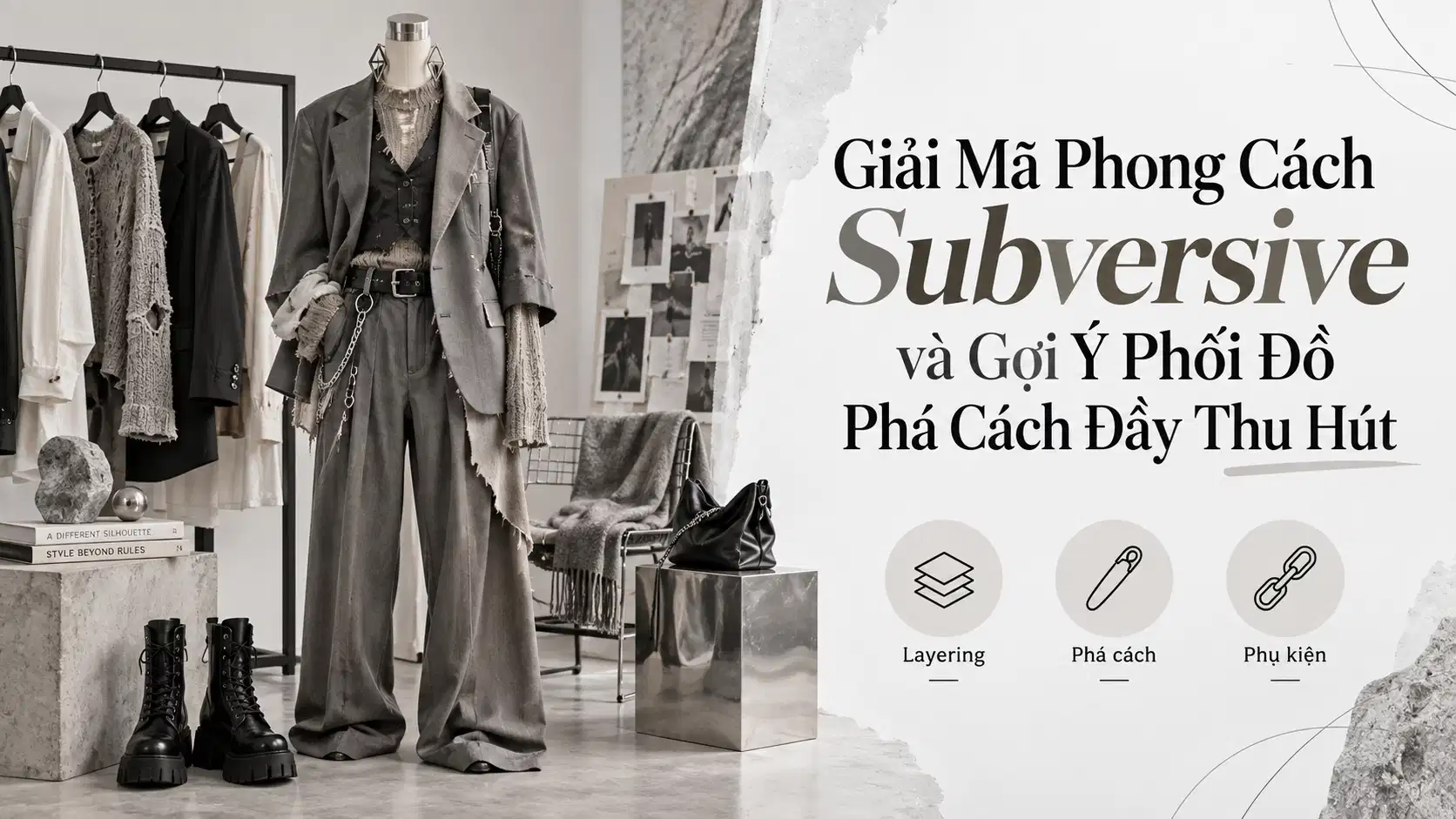 Phong Cách Subversive Là Gì Và Cách Phối Đồ Phá Cách