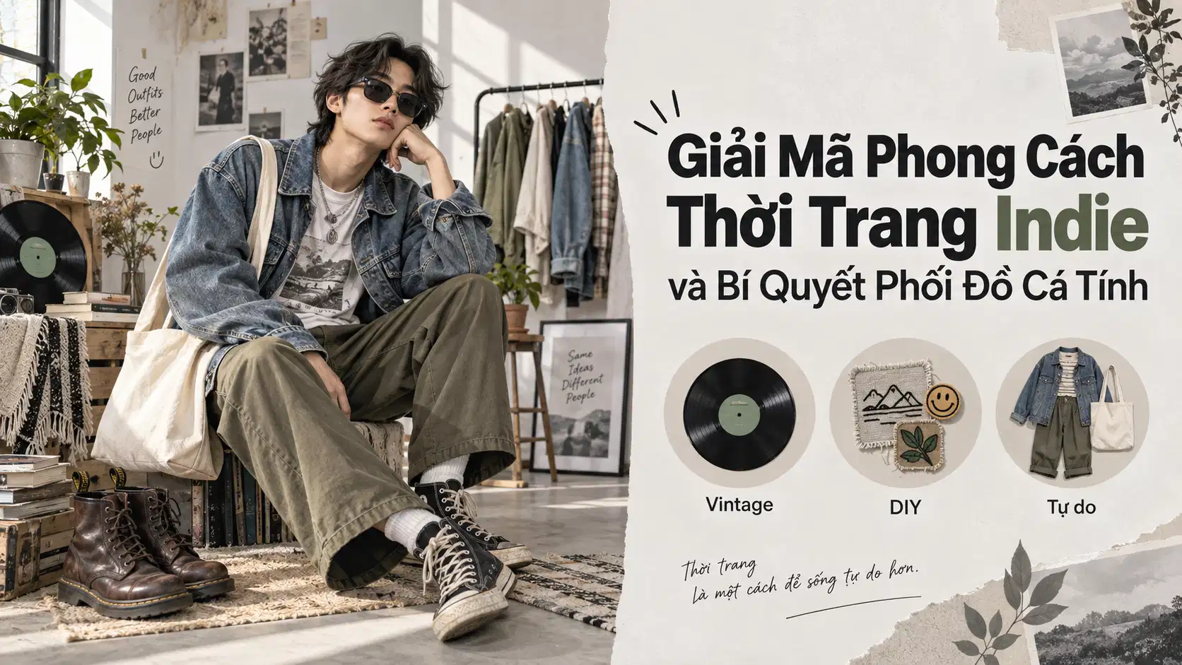 Giải Mã Phong Cách Thời Trang Indie và Bí Quyết Phối Đồ Cá Tính