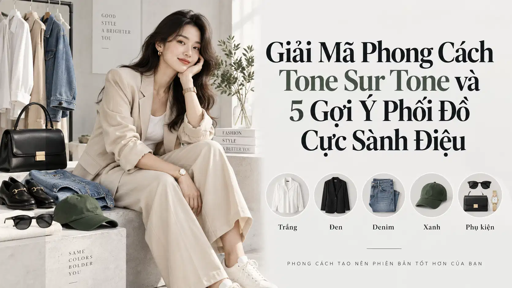Tone Sur Tone Là Gì? 5 Cách Phối Đồ Hài Hòa, Sành Điệu