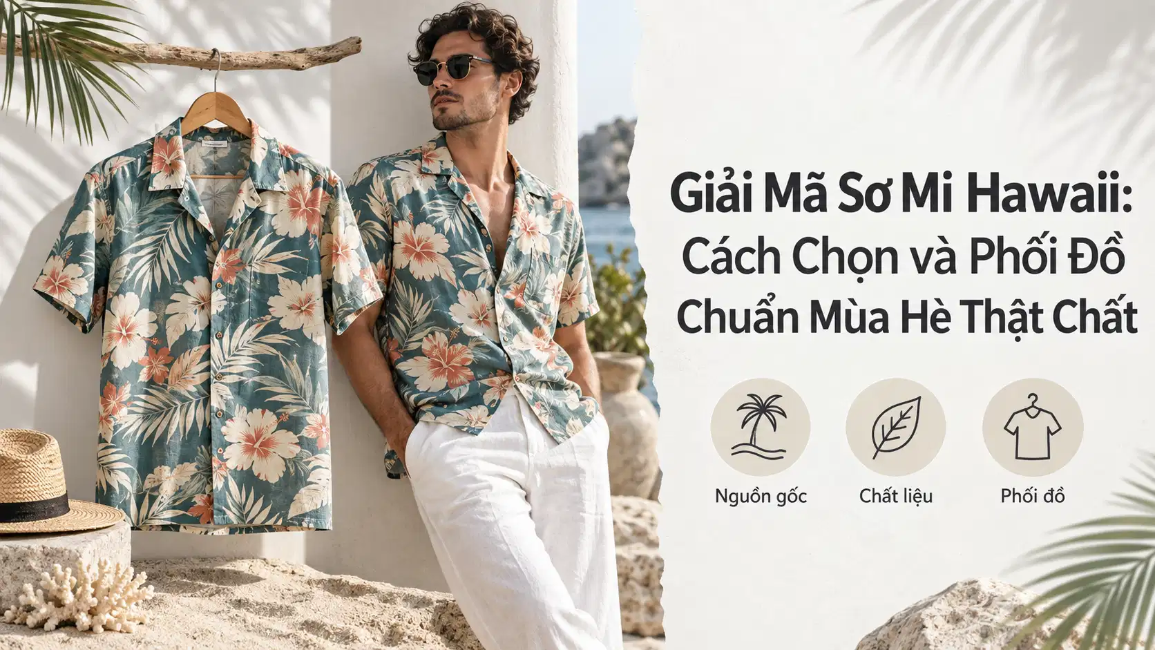 Giải Mã Sơ Mi Hawaii: Cách Chọn và Phối Đồ Chuẩn Mùa Hè Thật Chất
