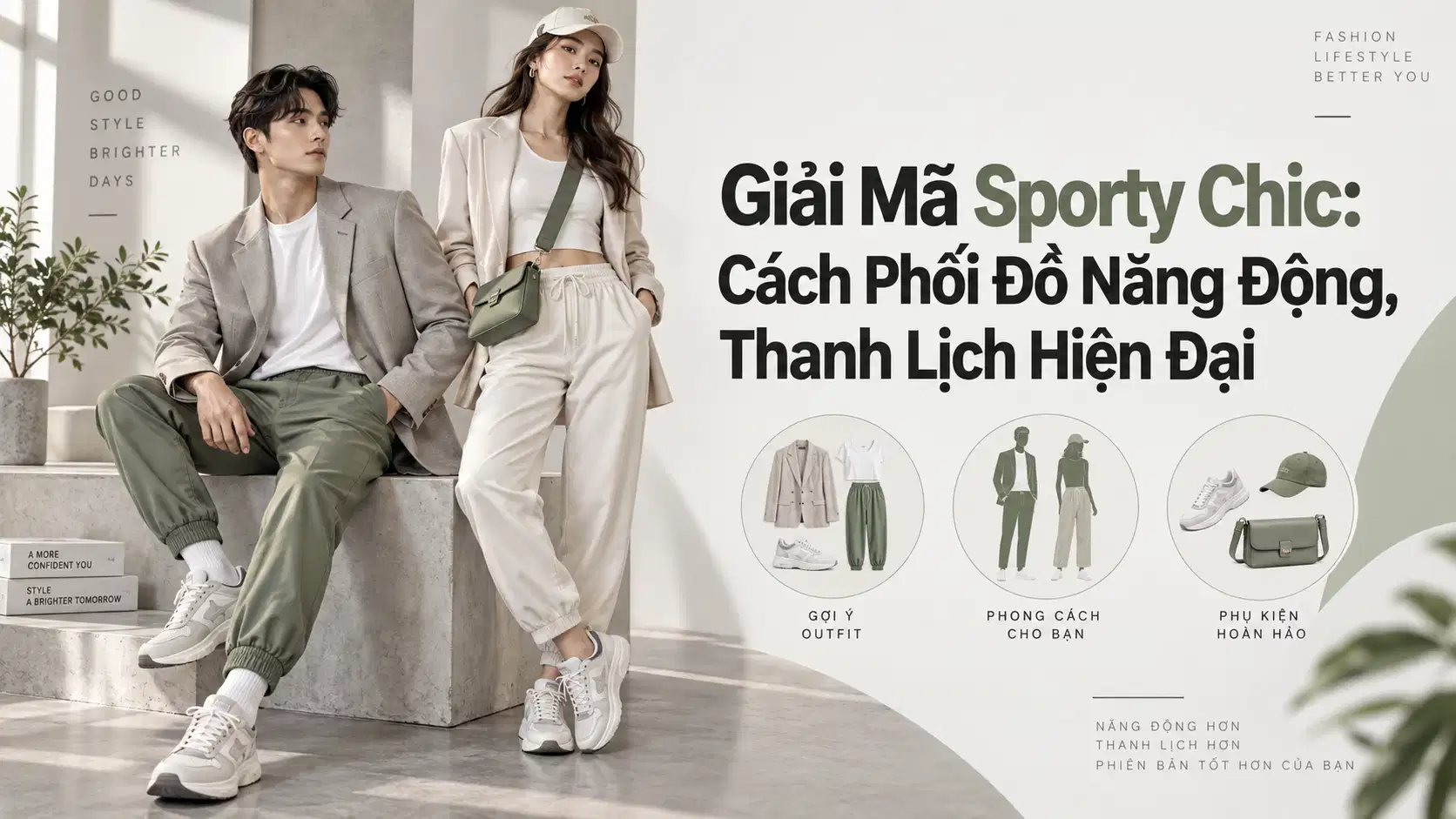 Giải Mã Sporty Chic: Cách Phối Đồ Năng Động, Thanh Lịch Hiện Đại