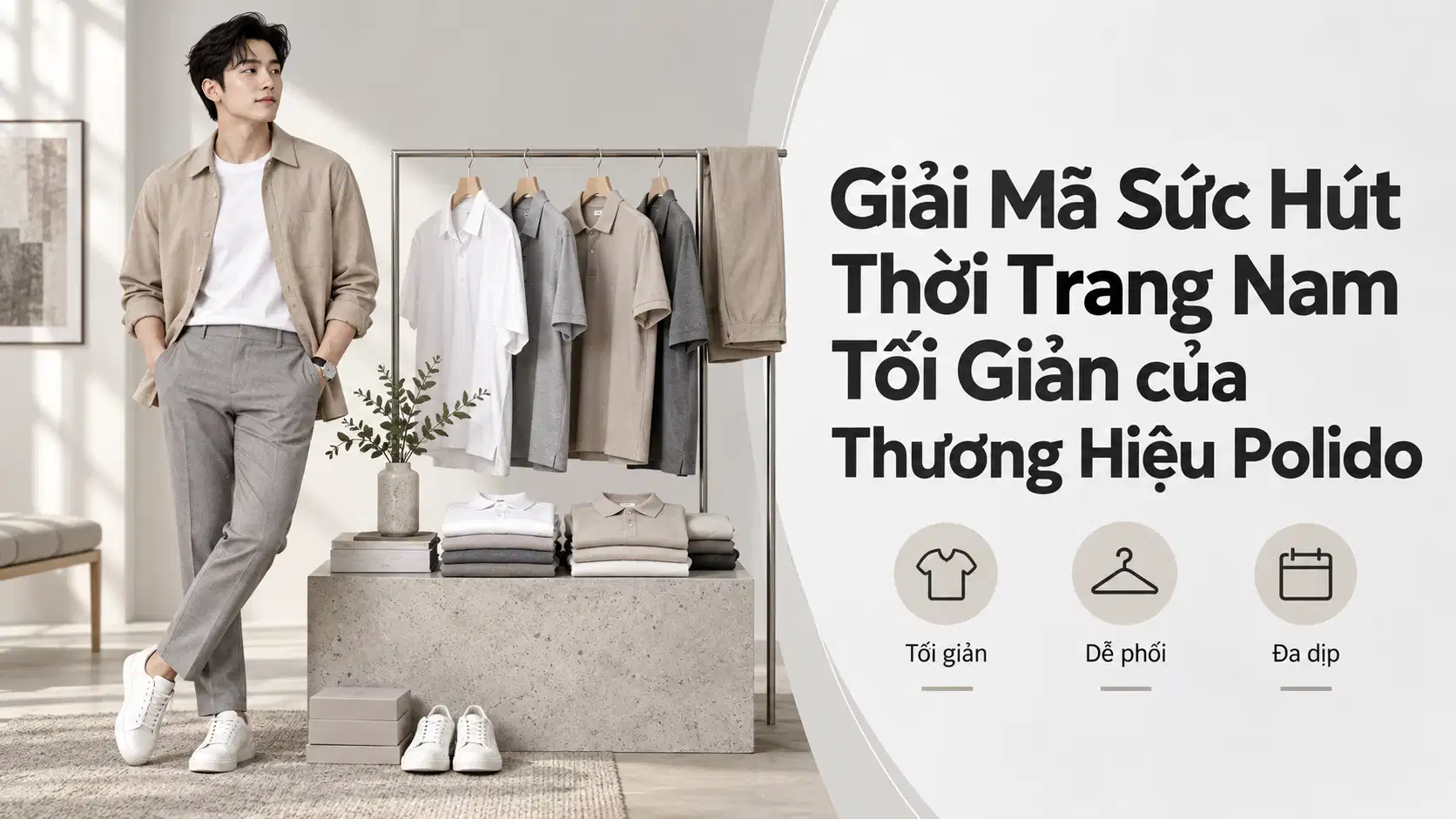Thời Trang Nam Tối Giản Của Thương Hiệu Polido Có Gì?