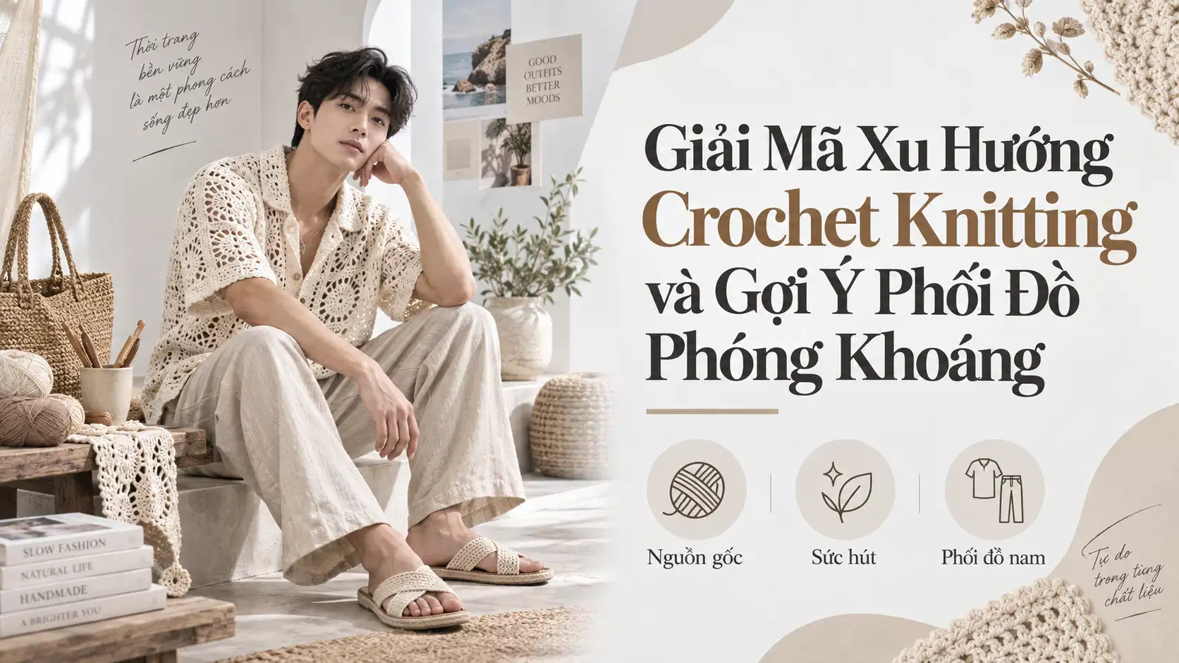 Xu Hướng Crochet Knitting Và Cách Phối Đồ Phóng Khoáng