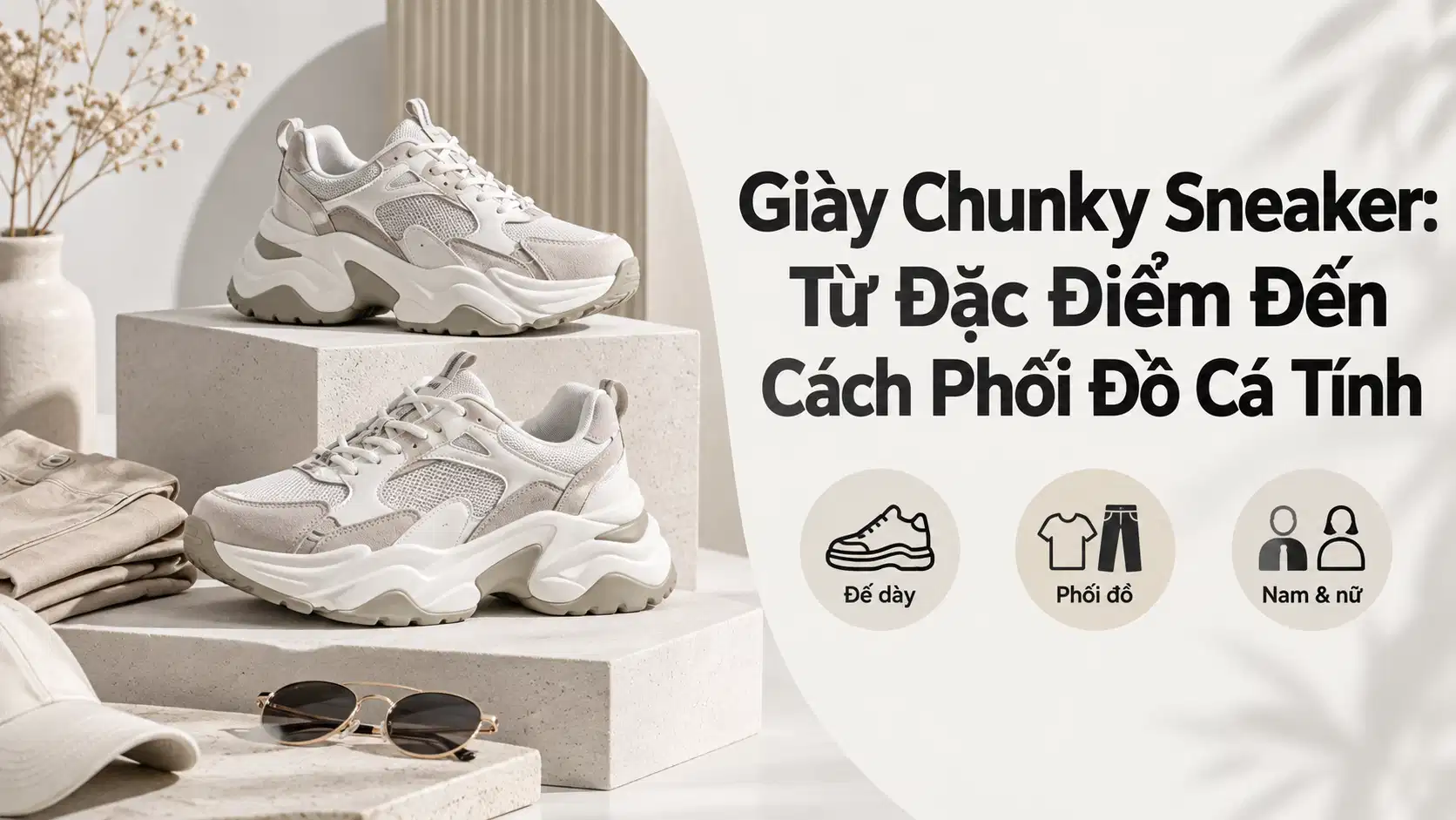 Giày Chunky Sneaker: Từ Đặc Điểm Đến Cách Phối Đồ Cá Tính