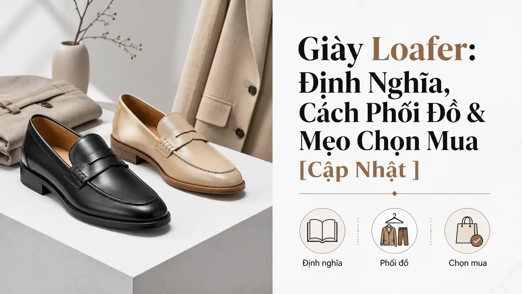 Giày Loafer Là Gì? Cách Phối Đồ & Mẹo Chọn Mua Chuẩn