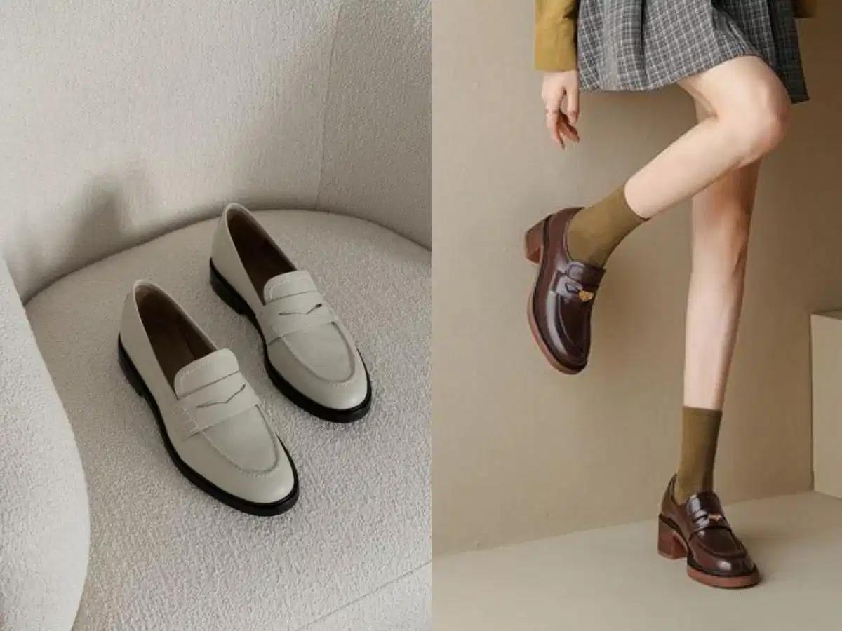 Giày Loafer nữ Giày loafer nữ phối với quần jeans