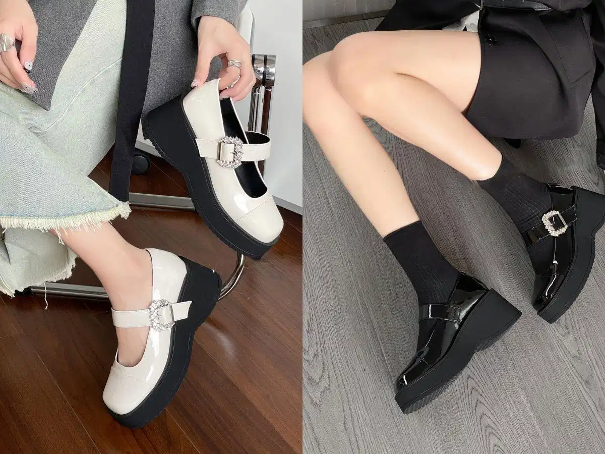 Giày Mary Jane đế xuồng Giày Mary Jane đế xuồng