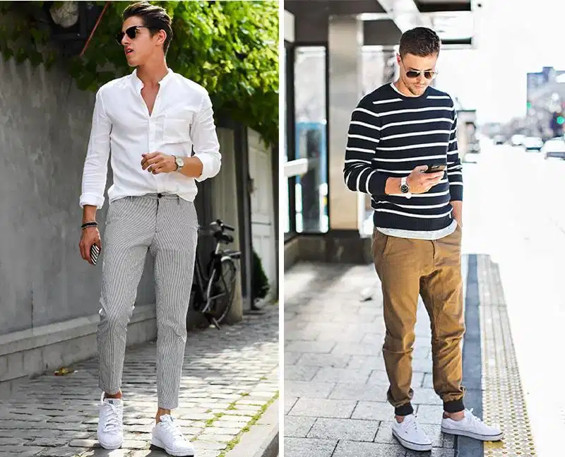 Sneaker cá tính hoàn thiện phong cách thời trang nam Sneaker cá tính hoàn thiện phong cách thời trang nam