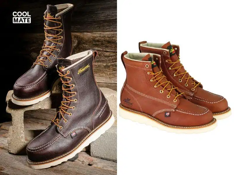 Giày work boots Thorogood dòng Heritage Giày work boots Thorogood American Heritage Moc Toe da nâu