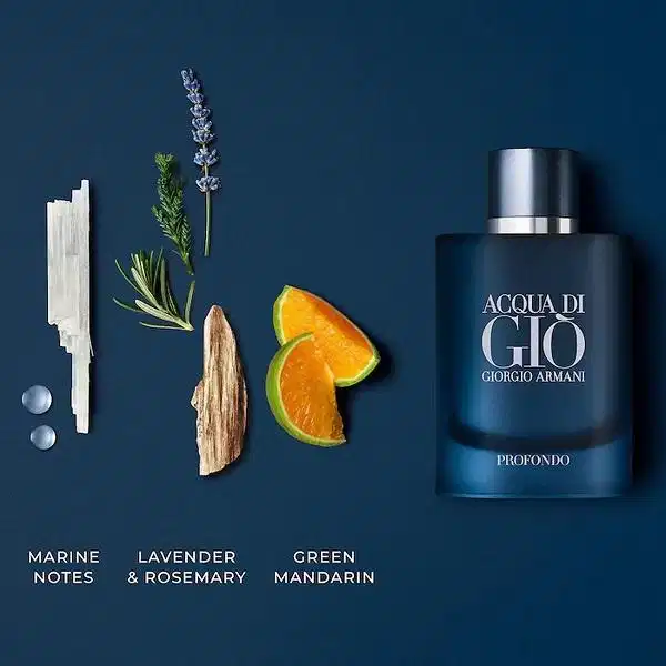 Giorgio Armani Acqua Di Gio Profondo màu xanh biển sâu