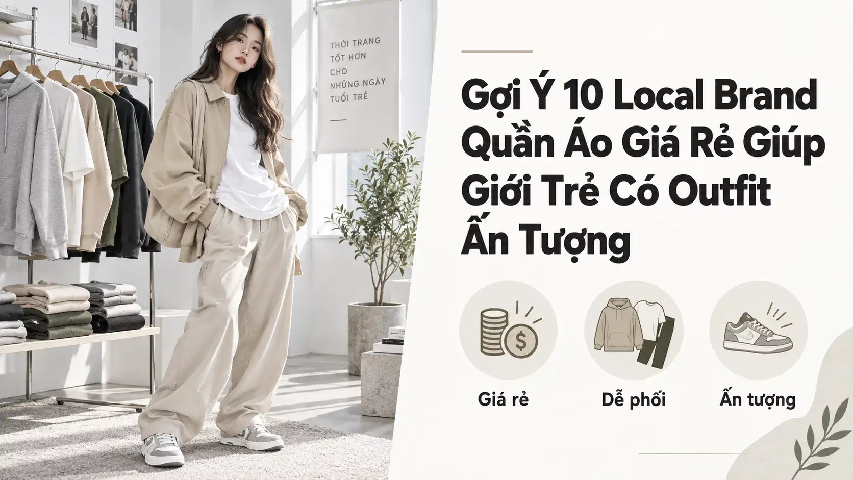 Gợi Ý 10 Local Brand Quần Áo Giá Rẻ Giúp Giới Trẻ Có Outfit Ấn Tượng