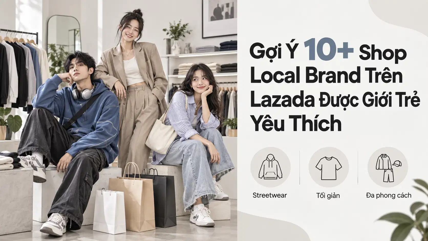 Gợi Ý 10+ Shop Local Brand Trên Lazada Được Giới Trẻ Yêu Thích