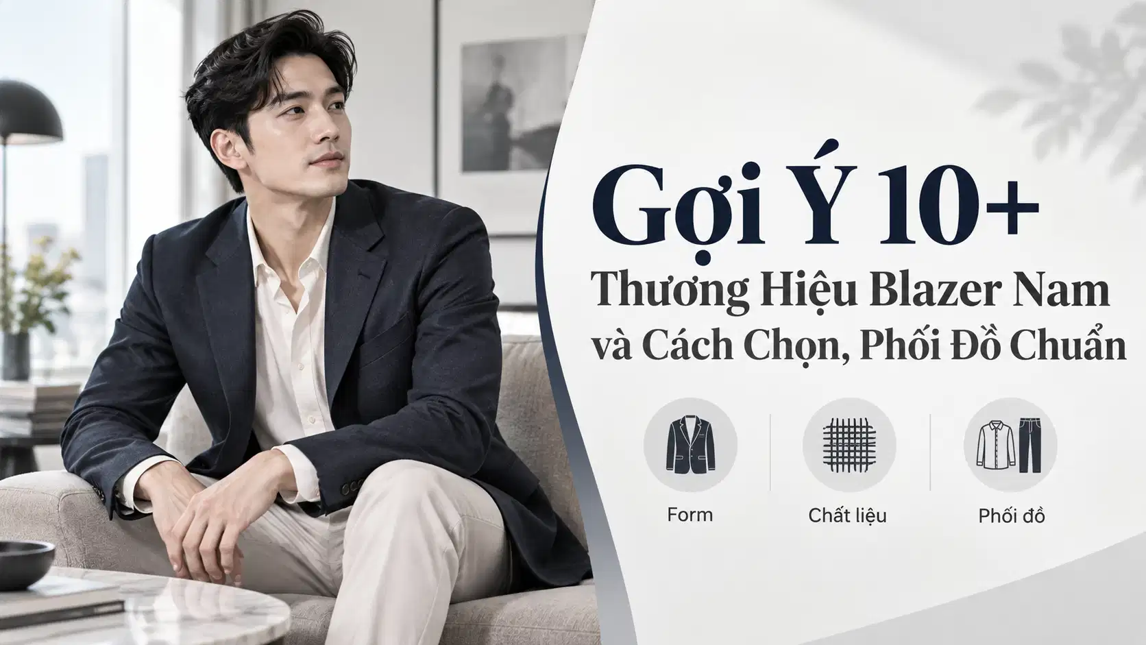Gợi Ý 10+ Thương Hiệu Blazer Nam và Cách Chọn, Phối Đồ Chuẩn