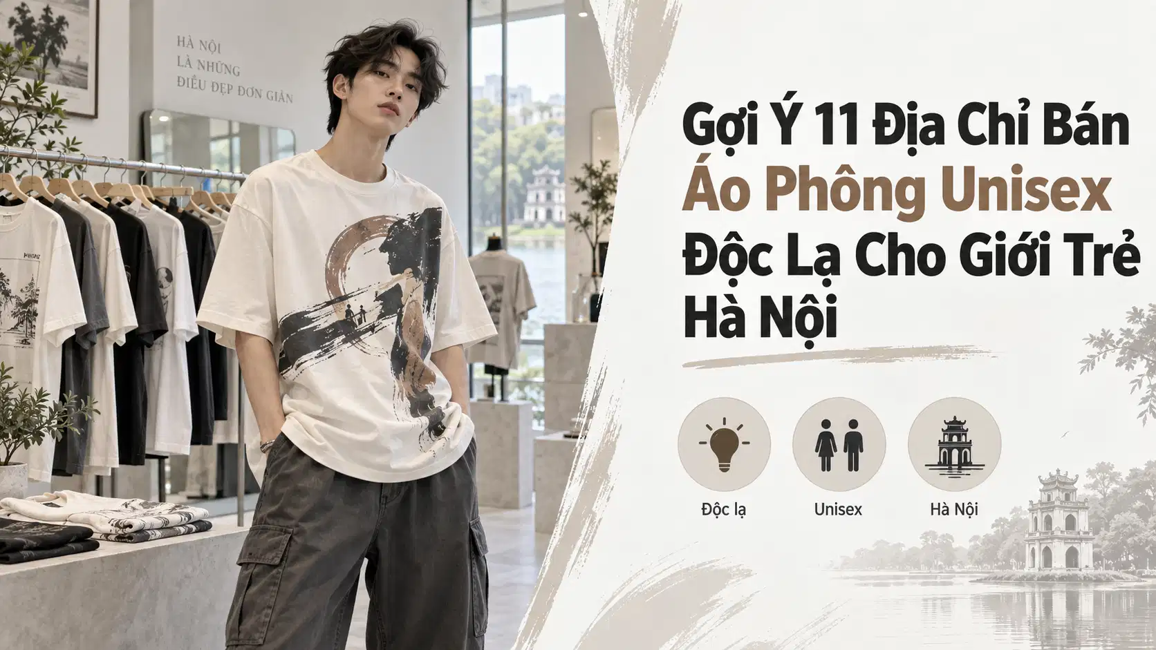 Gợi Ý 11 Địa Chỉ Bán Áo Phông Unisex Độc Lạ Cho Giới Trẻ Hà Nội