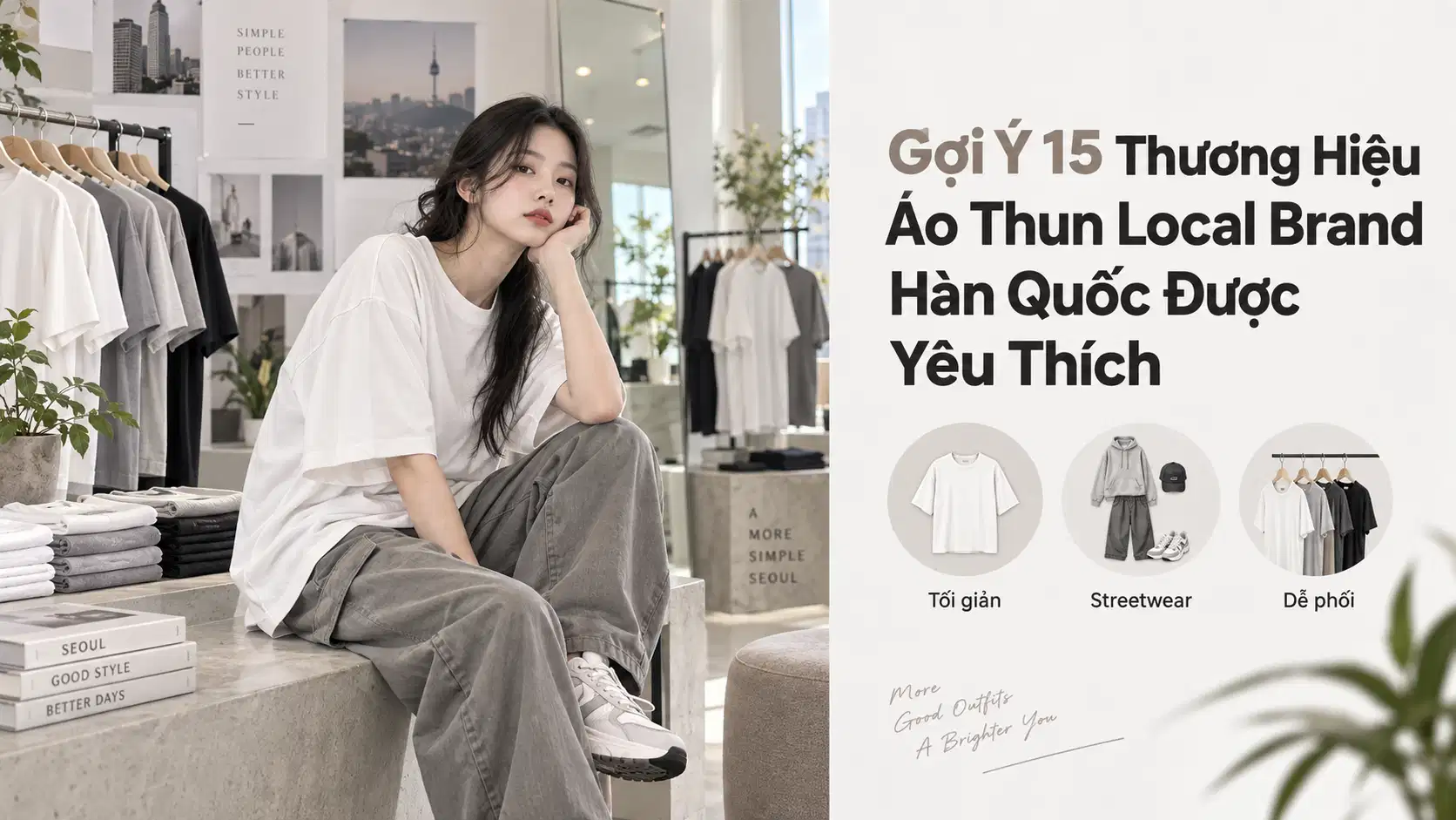 Gợi Ý 15 Thương Hiệu Áo Thun Local Brand Hàn Quốc Được Yêu Thích
