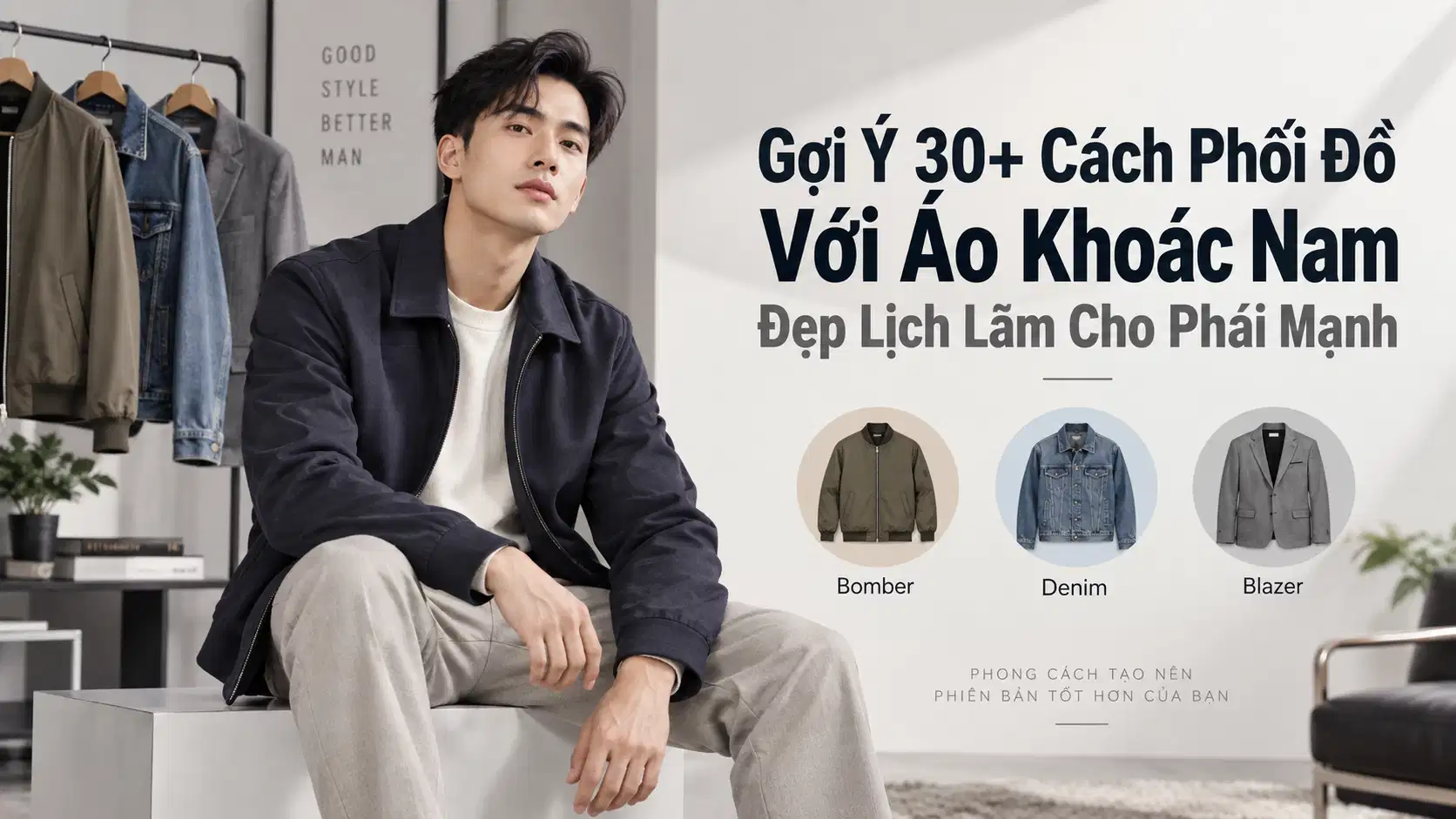 Gợi Ý 30+ Cách Phối Đồ Với Áo Khoác Nam Đẹp Lịch Lãm Cho Phái Mạnh