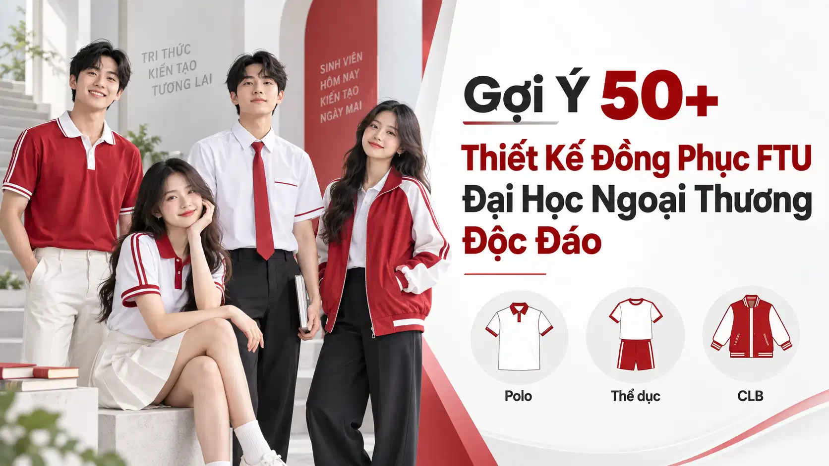 Gợi Ý 50+ Thiết Kế Đồng Phục FTU Đại Học Ngoại Thương Độc Đáo